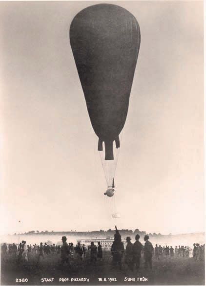 Первый полёт стратостата в 1932 году